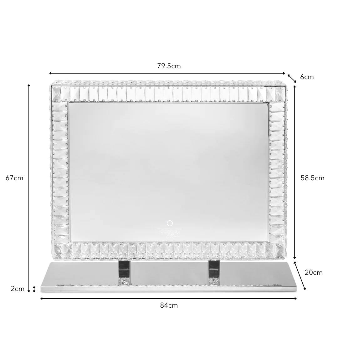 Miroir Stargirl avec Éclairage réglable