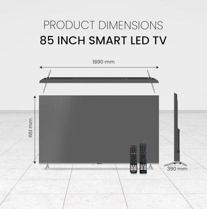 تلفزيون نوبل دايموند الذكي مقاس 85 بوصة